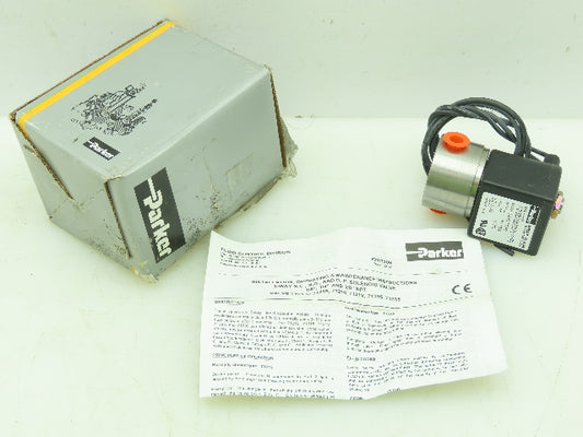 Parker Skinner 71215SN1MN00N0L111P3 Solenoid Valve 10W 110/120V 200 PSI 1/8" NPT