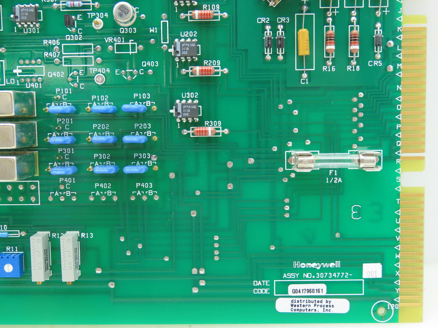 Honeywell 30734772-001 Auxiliary Alarm Circuit Board Card Alarm w/ Relay