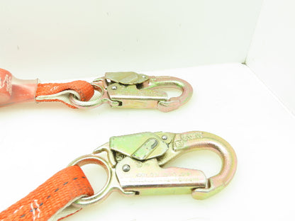 Sellstrom RTC 4' Poly Shock Absorbing Lanyard Snap Hook W/ Gate SP Shock Pack
