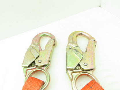 Sellstrom RTC 4' Poly Shock Absorbing Lanyard Snap Hook W/ Gate SP Shock Pack