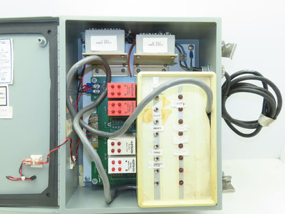 Hoffman 12X10X5" Enclosure Setup W/ Opto 22 Circuit Board 8 Relay Controller