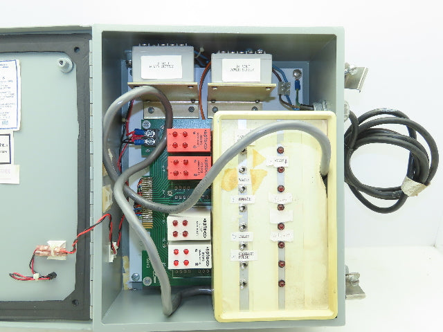 Hoffman 12X10X5" Enclosure Setup W/ Opto 22 Circuit Board 8 Relay Controller