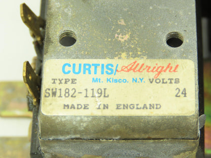 Curtis SW182-119L Albright Reversing Contactor 24 Volt