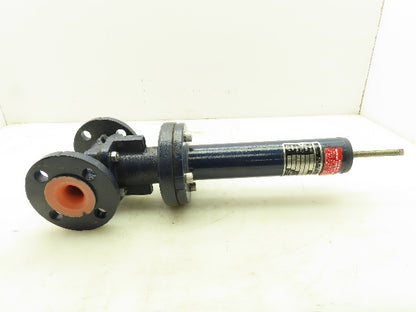 GIE 830-RV Diaphragm Pressure Relief Valve 1" Flanged 60PSI DI PPL Lined