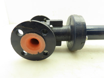 GIE 830-RV Diaphragm Pressure Relief Valve 1" Flanged 60PSI DI PPL Lined