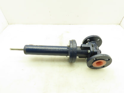 GIE 830-RV Diaphragm Pressure Relief Valve 1" Flanged 60PSI DI PPL Lined