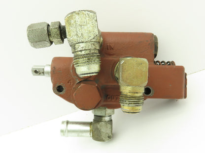 Eaton Vickers 30521-12C Single Spool Hydraulic Valve off Yale Electric Forklift