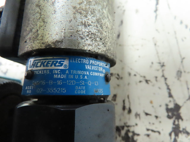 Vickers EPM2-WB-20 Hydraulic Valve off Yale NR040ADNS24TE091 Electric Forklift