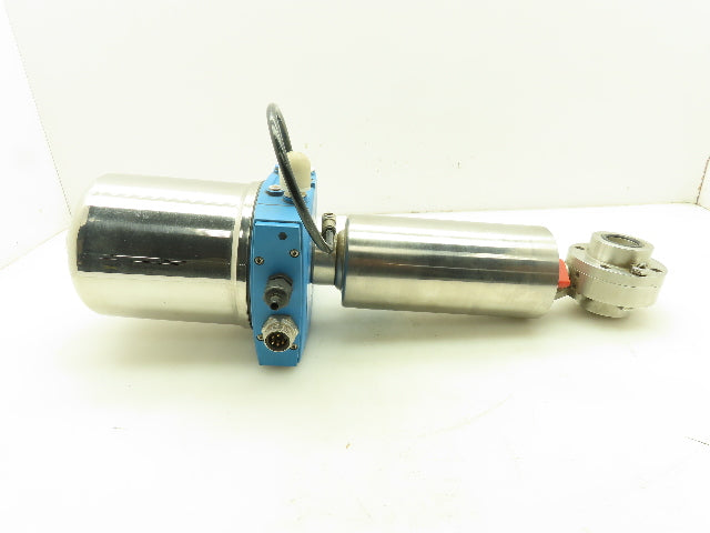 Norit Sudmo 2701800 Pneumatic Actuator KH NC Sanitary SS Ball Valve 1" DN25 120V