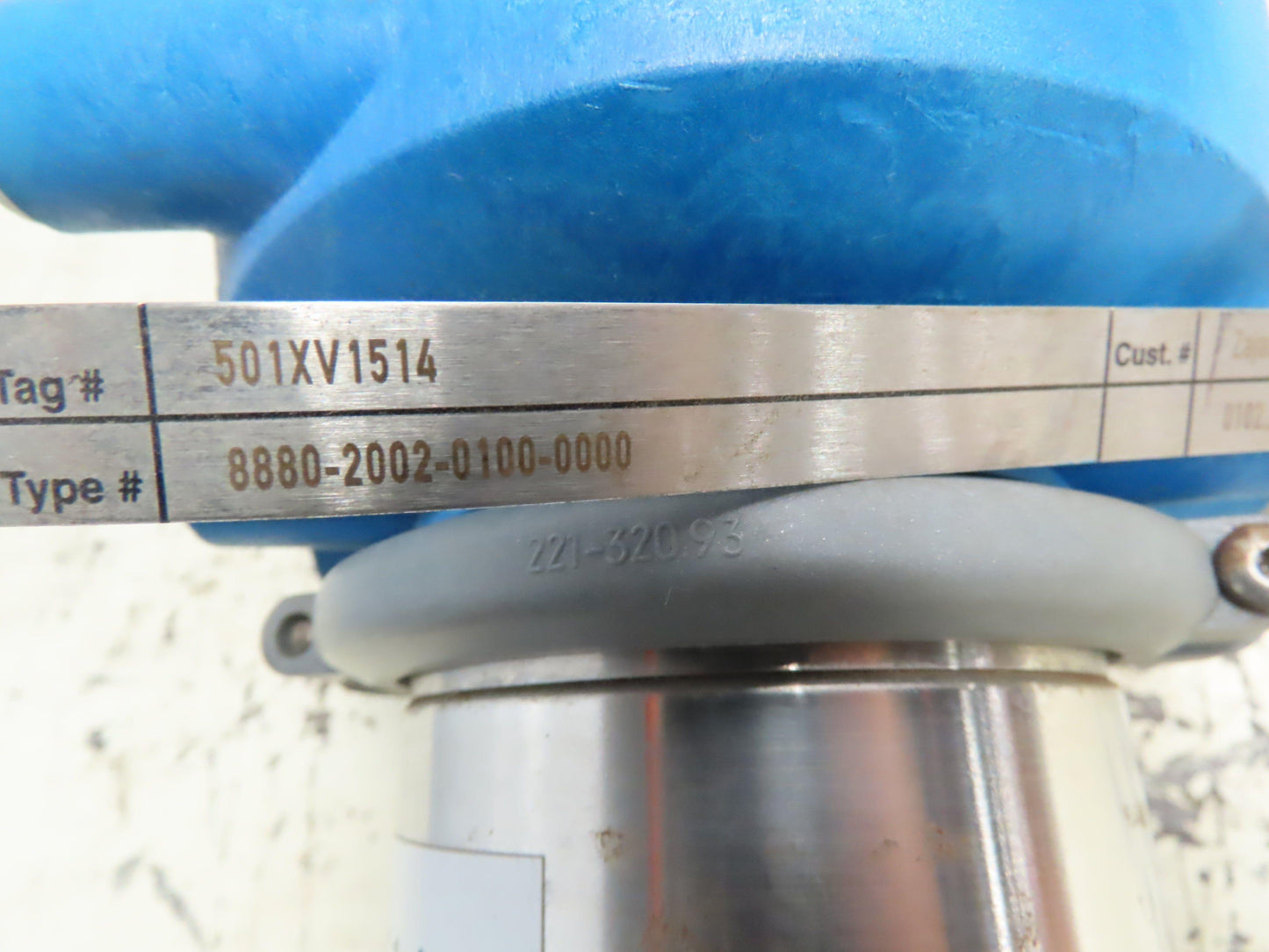GEA 8880-2002-0100-0000 Pneumatic T-Smart Sanitary Butterfly Valve 2" PN10 316L