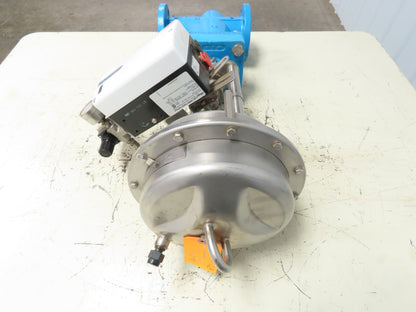 Flowserve 1323P3 Pneumatic Control Valve 2" Flanged with Logix 522 MD Positioner