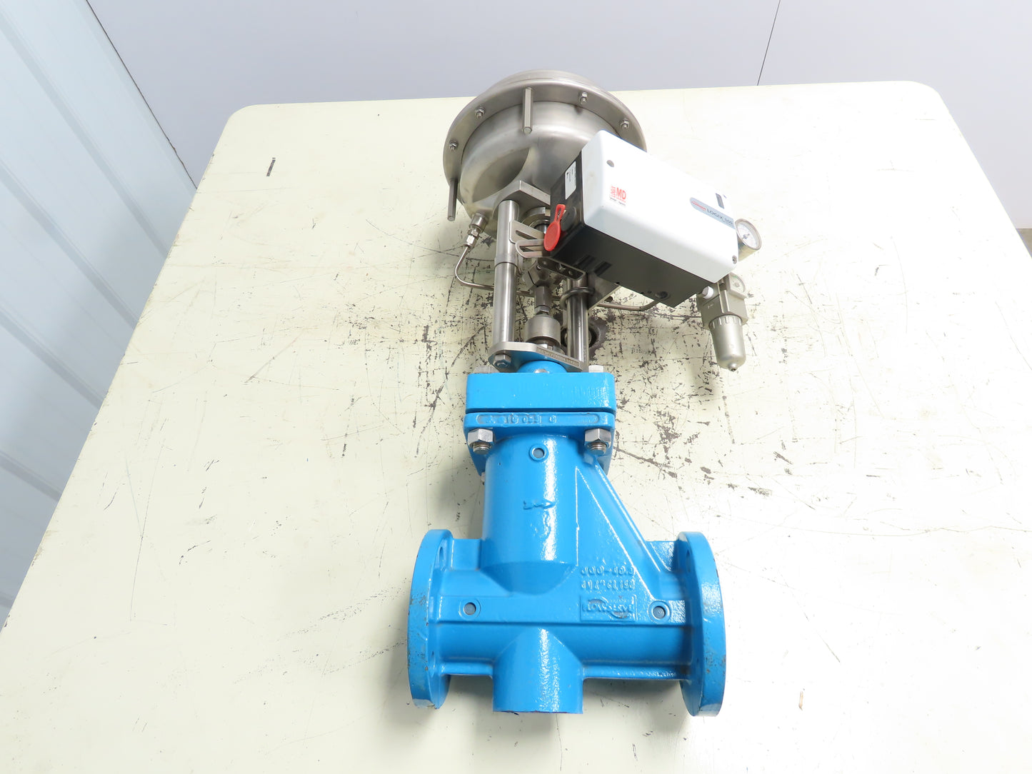 Flowserve 1323P3 Pneumatic Control Valve 2" Flanged with Logix 522 MD Positioner