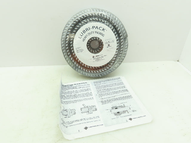 Rotanium Products P34423 Lawson Lubri-Pack Pump Valve Packing 9/16" x35' Black