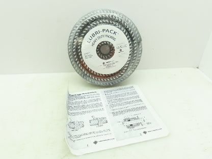 Rotanium Products P34423 Lawson Lubri-Pack Pump Valve Packing 9/16" x35' Black
