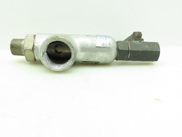 Dresser 1993C-1 Consolidated Safety Relief Valve 1.5"& 1"NPT 300PSI