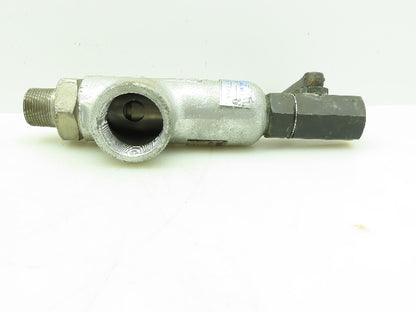 Dresser 1993C-1 Consolidated Safety Relief Valve 1.5"& 1"NPT 300PSI