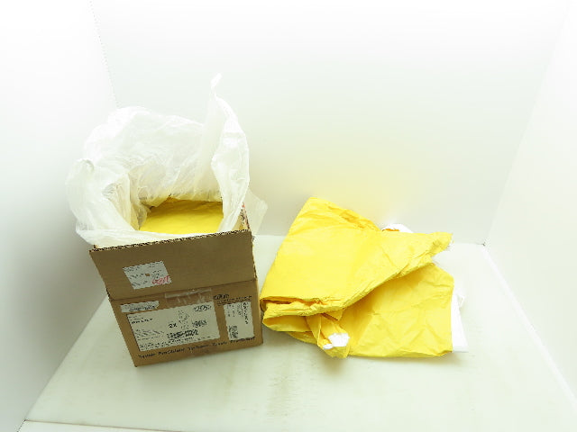 Dupont QC303SYL2X001200 Tychem QC Shirt Size 2X Front Snap Long Sleeve LOT OF 12