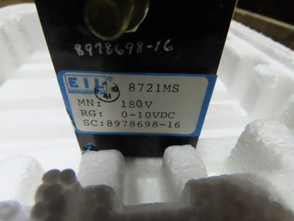 General Electric 8721MS 180 Series Switchboard Edgewise Voltage Meter 0-600VAC