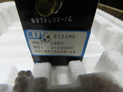 General Electric 8721MS 180 Series Switchboard Edgewise Voltage Meter 0-600VAC
