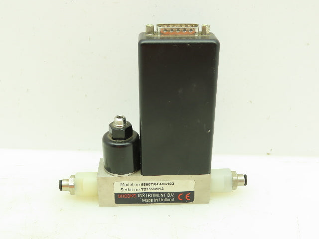 Brooks 5850TR FA2C102 Mass Flow Controller 0-3 IN/MIN Air Pneumatic
