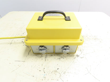 Daniel Woodhead No. 1640 LoVolt 120V Safeway Work Station Four Outlet 12VAC 400A