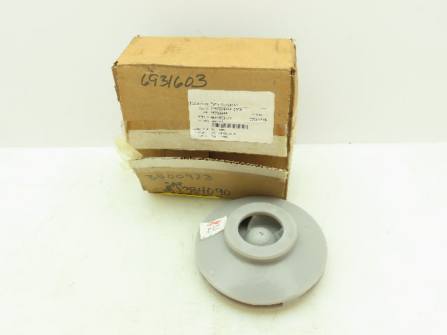 Flowserve CY57529A63-SRPA Pump Impeller PS1.5X1-6CL Poly Sealed