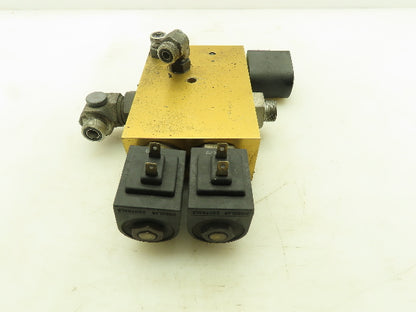 Clark NP300D 30 24 volt Electric Forklift Hydraulic Directional Valve # HFP-1499