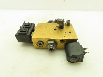 Clark NP300D 30 24 volt Electric Forklift Hydraulic Directional Valve # HFP-1499