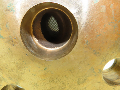 Mueller 1200B Brass Bronze WYE Y Strainer 1-1/2" Flanged Class 300#