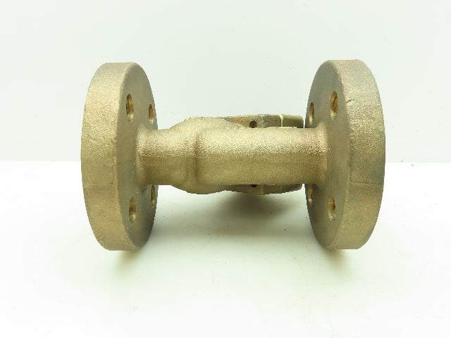 Mueller 1200B Brass Bronze WYE Y Strainer 1-1/2" Flanged Class 300#