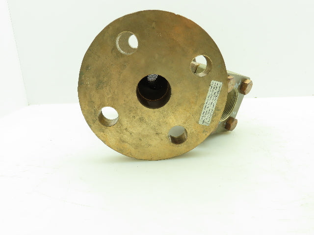 Mueller 1200B Brass Bronze WYE Y Strainer 1-1/2" Flanged Class 300#