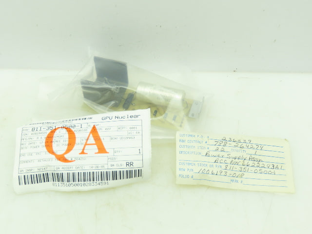 Bailey 6622243A1 Power Supply DC Meter Supply