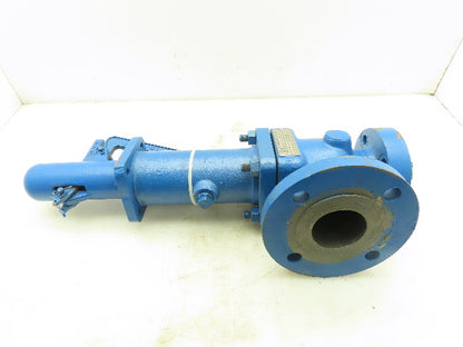 Crosby 1.5G2.5 JOS-E15C Spring Lever Pressure Relief Valve 1-1/2"x2-1/2" Flanged