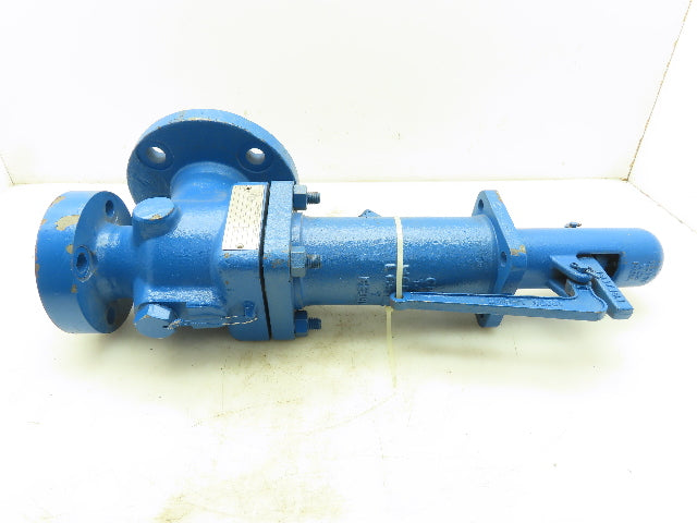 Crosby 1.5G2.5 JOS-E15C Spring Lever Pressure Relief Valve 1-1/2"x2-1/2" Flanged