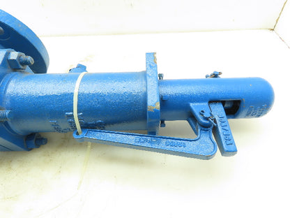 Crosby 1.5G2.5 JOS-E15C Spring Lever Pressure Relief Valve 1-1/2"x2-1/2" Flanged