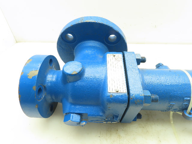 Crosby 1.5G2.5 JOS-E15C Spring Lever Pressure Relief Valve 1-1/2"x2-1/2" Flanged