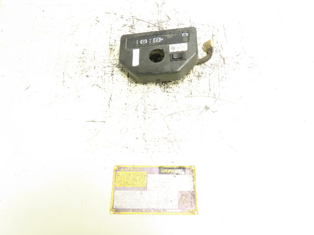 Caterpillar M50DP 36v Electric Forklift Dash Instrument Panel