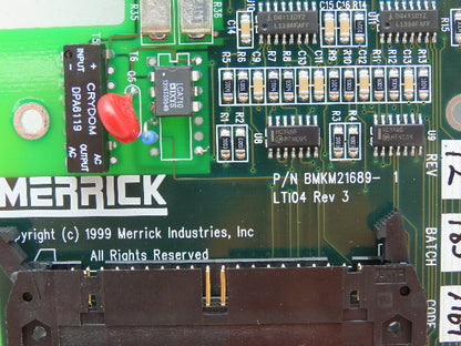 Merrick BMKM21689-1 Rev 3 LTI Board Circuit Board Card LT104 MC3