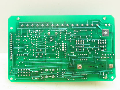 Leeds Northrup 021596 Amplifier Card 120V Alarm Card Circuit Board Panel 10-16V