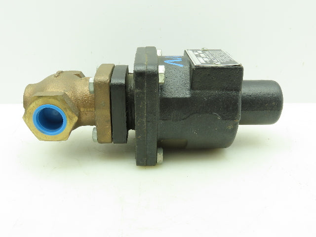 Magnatrol F29LR33 Bronze 2-Way Solenoid Control Globe Valve 3/4" NPT 200PSI 120V