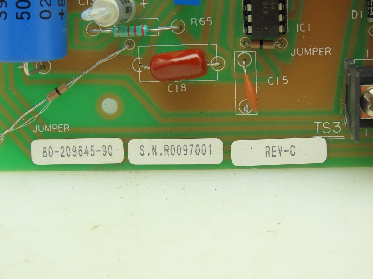 SCI 80-209645-90 Rev C Control Board PLC Circuit Controller