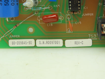 SCI 80-209645-90 Rev C Control Board PLC Circuit Controller