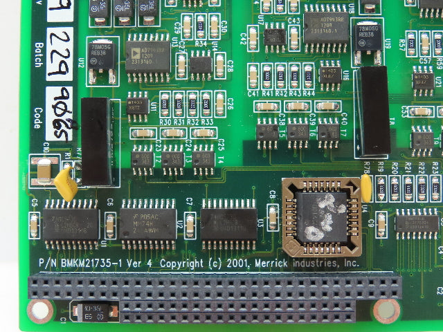 Merrick BMKM21735-1 Ver 4 Control Board PC1004 PCIO I/O Panel
