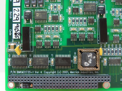 Merrick BMKM21735-1 Ver 4 Control Board PC1004 PCIO I/O Panel