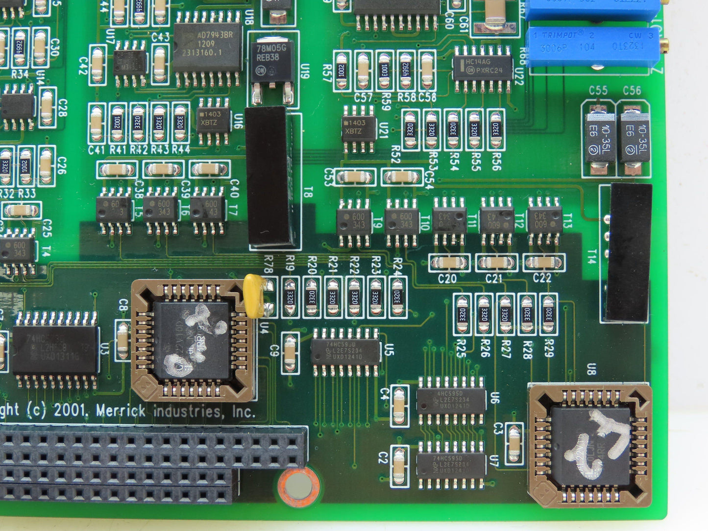 Merrick BMKM21735-1 Ver 4 Control Board PC1004 PCIO I/O Panel