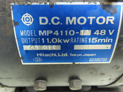 Hitachi Motor /Hydraulic Pump Nissan/Datsun CYB02 48 volt Electric Forklift