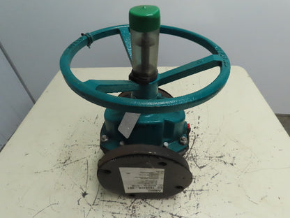 TRU-TECH 4AAAJ-CA-M-2 TRU-FLOW Rubber Diaphragm Manual Valve 4" Flanged 150 PSI