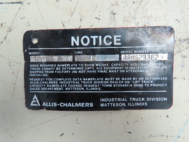 Prestolite 4883976 36V Electric Forklift Motor And Hydraulic Pump # 4858073