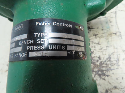 Hydro Thermal M105-ASX Hydroheater 1x1x3/8" Fisher 667 Sz 30 Diaphragm Actuator