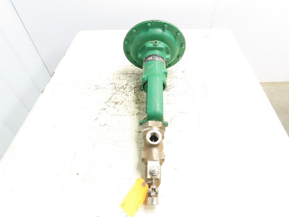 Hydro Thermal M105-ASX Hydroheater 1x1x3/8" Fisher 667 Sz 30 Diaphragm Actuator